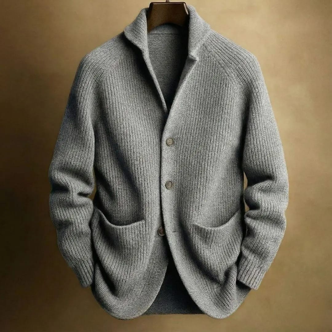 CARDIGAN EN LAINE DOUCE