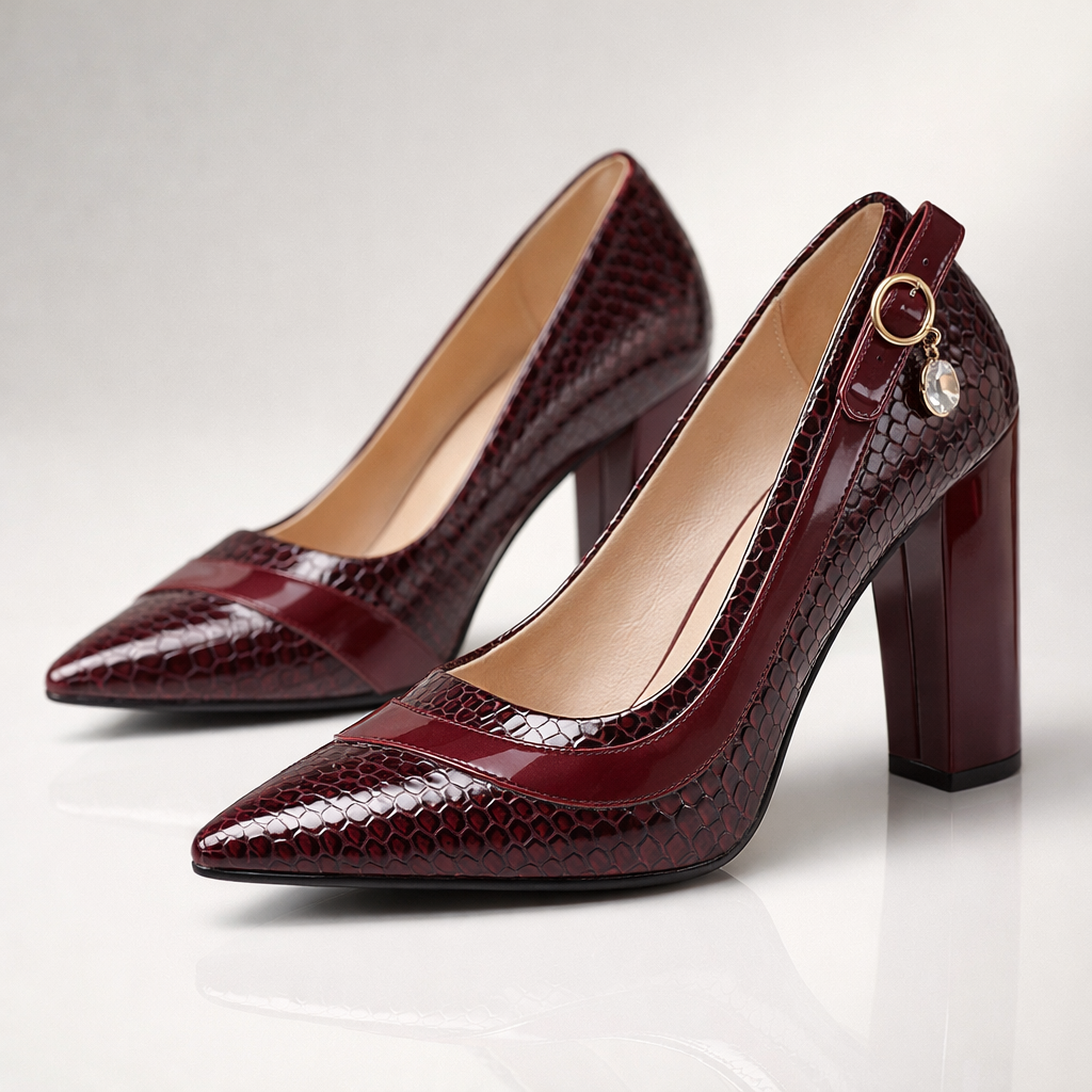 ESCARPINS ÉCAILLES CLAIRE