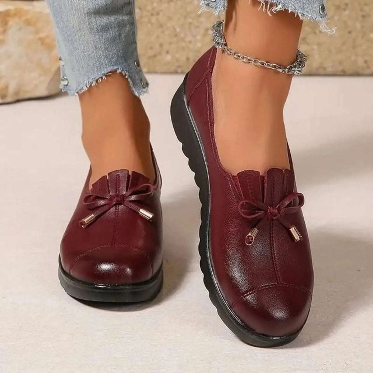 Mocassins confort à soutien intégral