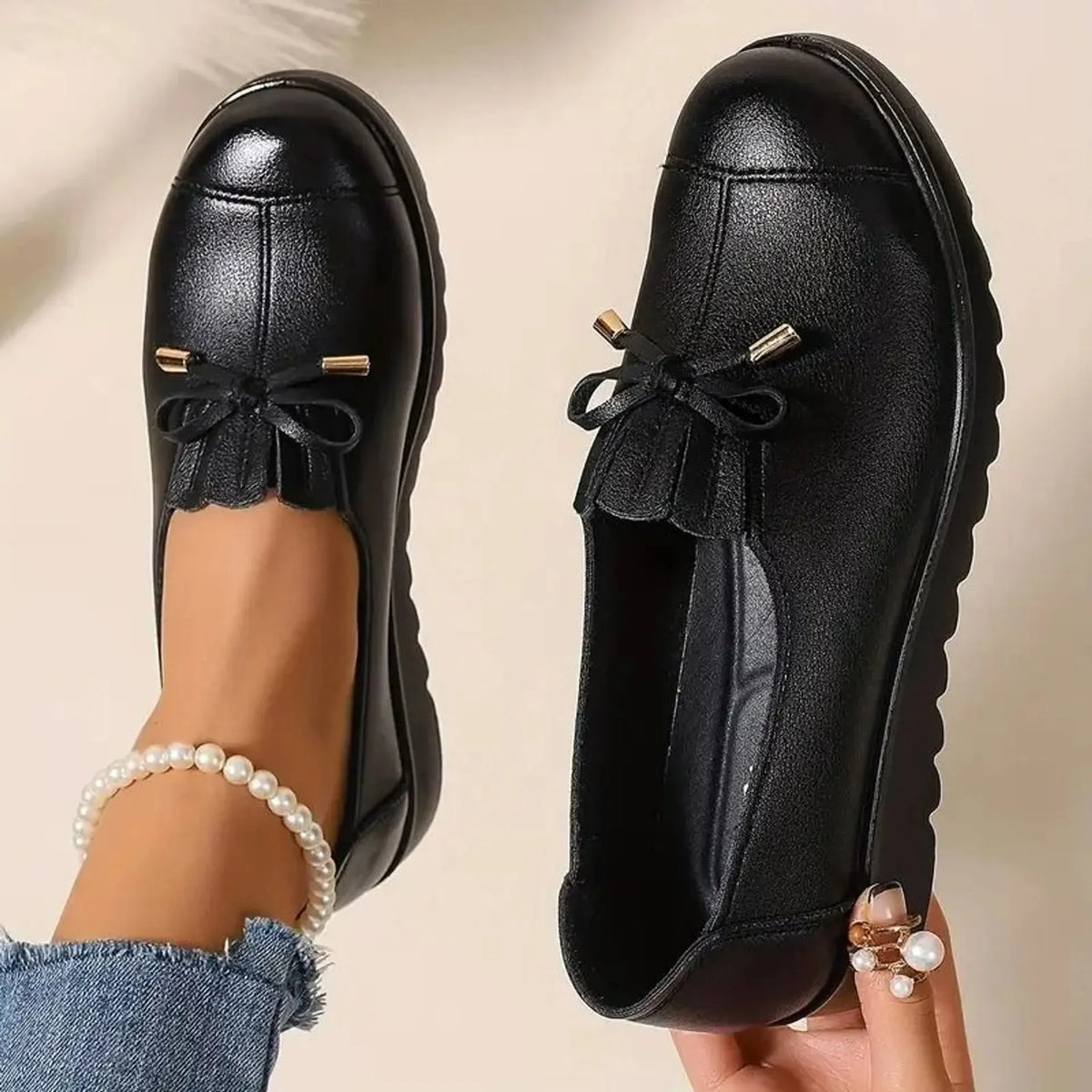 Mocassins confort à soutien intégral