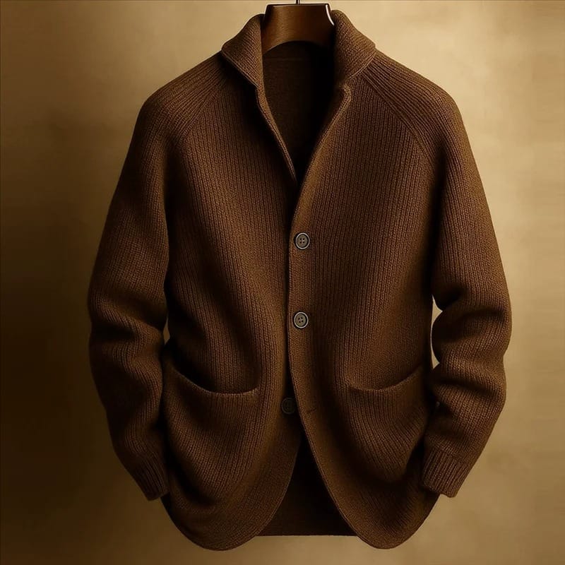 CARDIGAN EN LAINE DOUCE