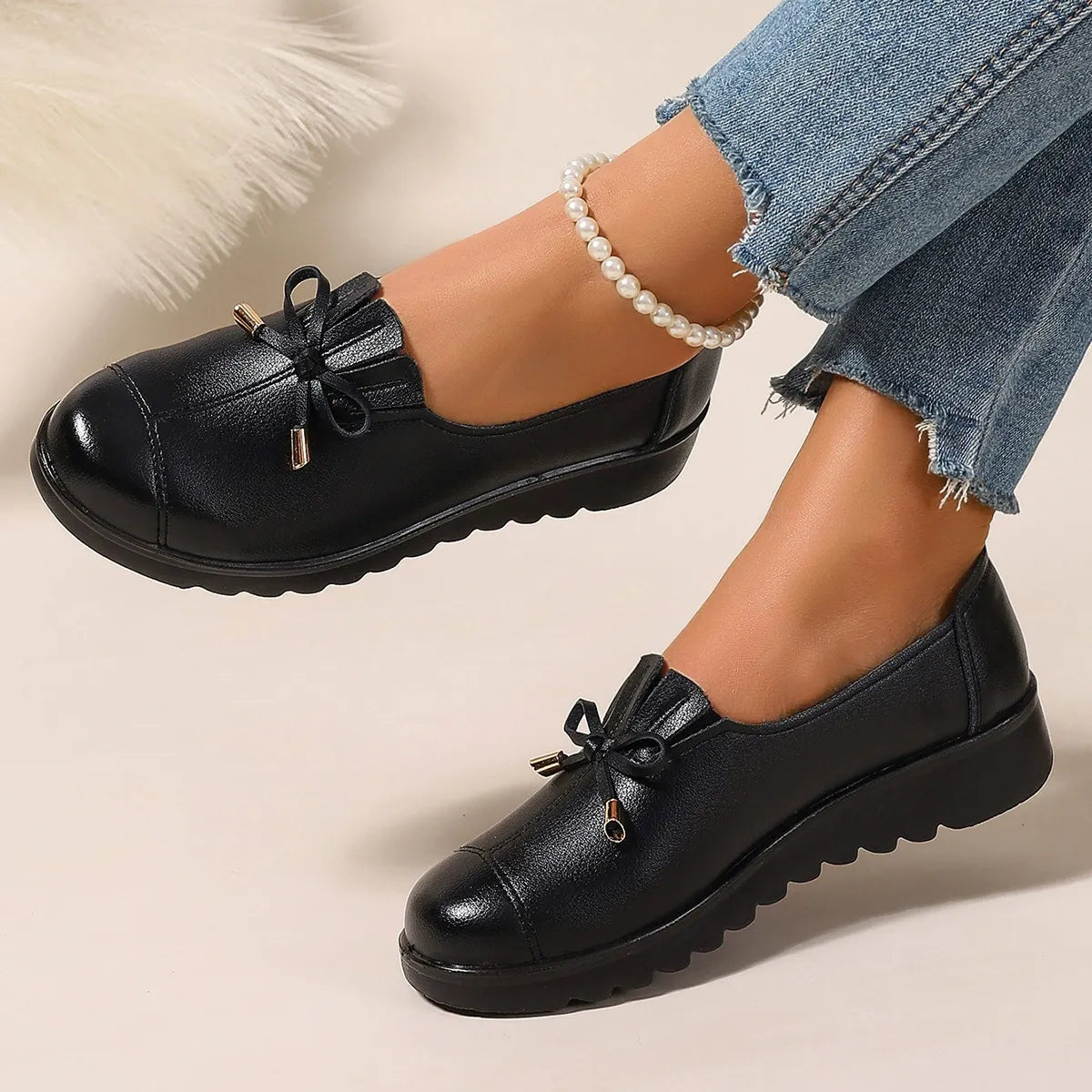 Mocassins confort à soutien intégral