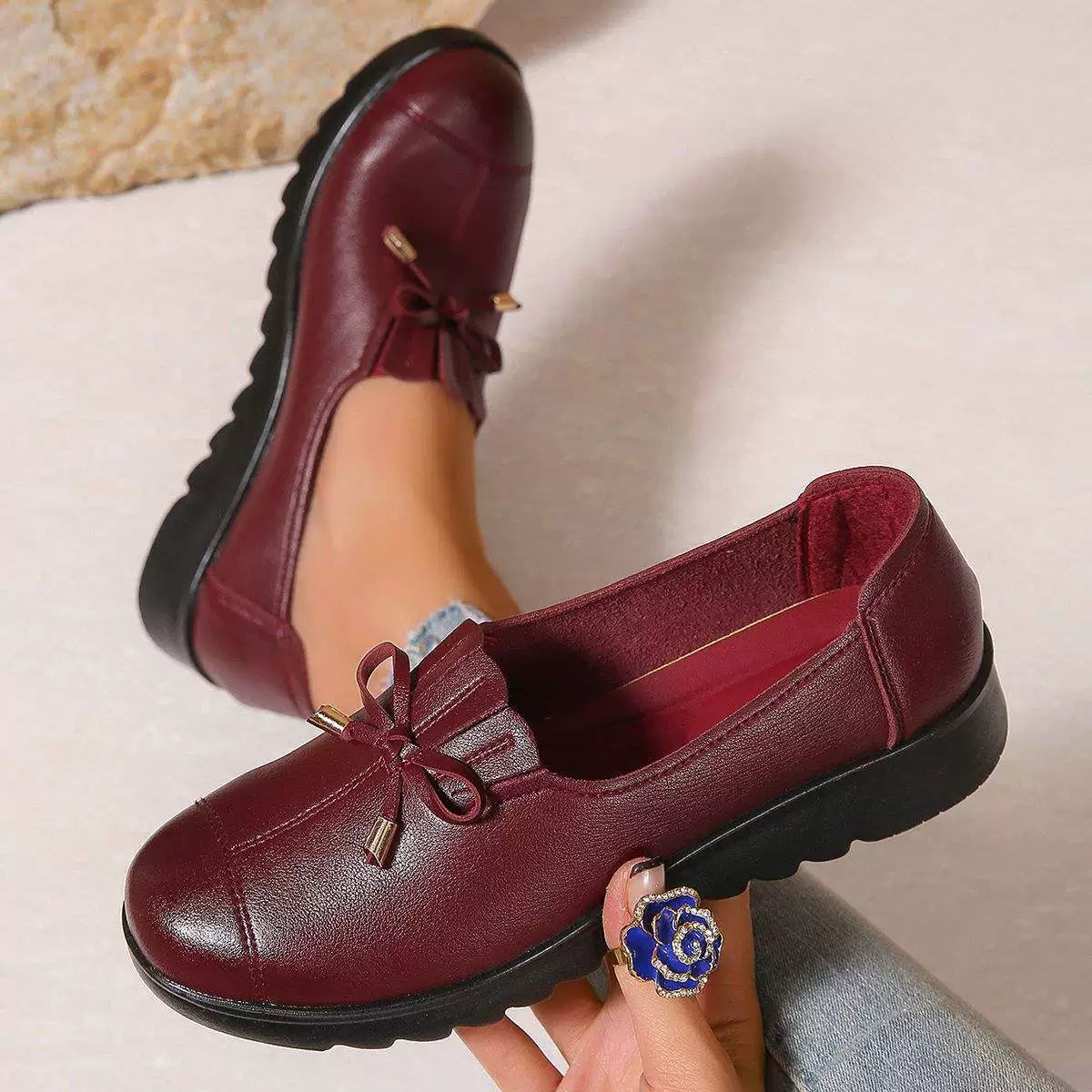 Mocassins confort à soutien intégral
