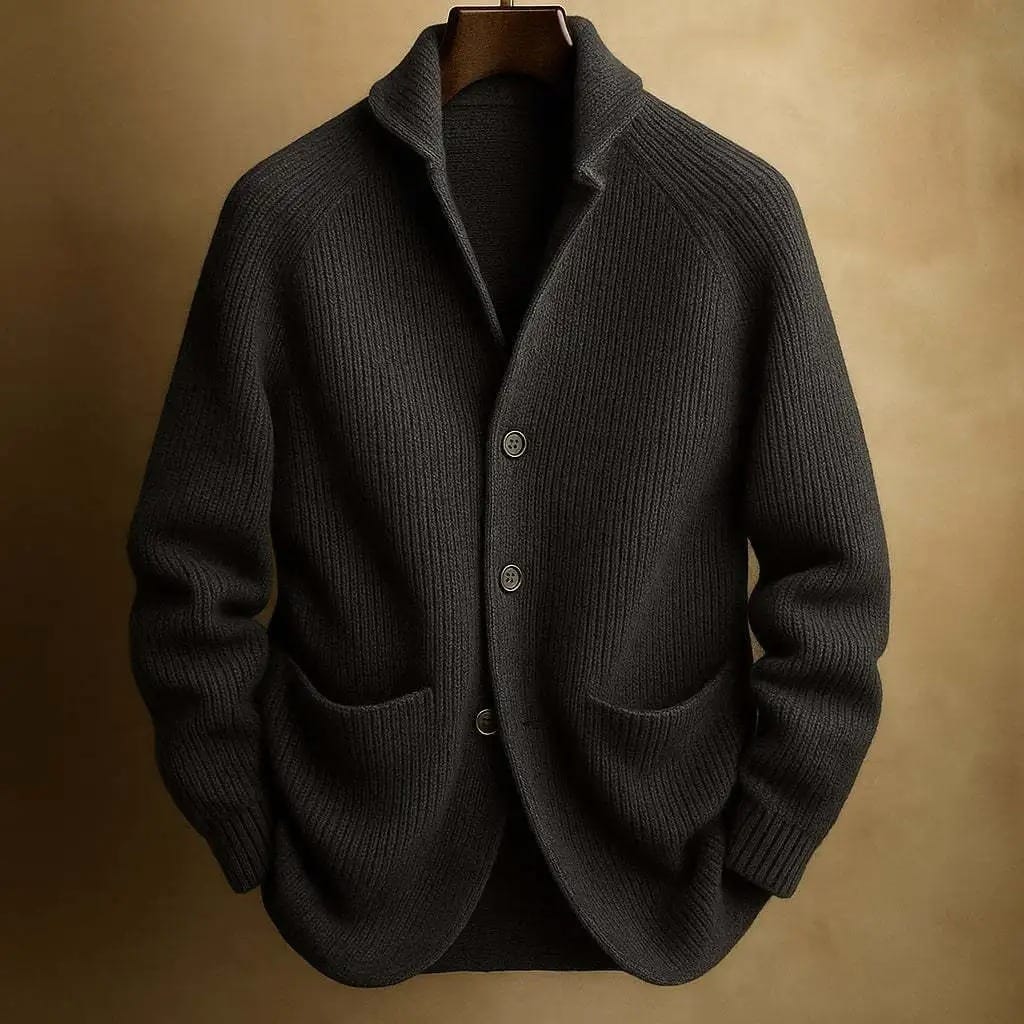CARDIGAN EN LAINE DOUCE