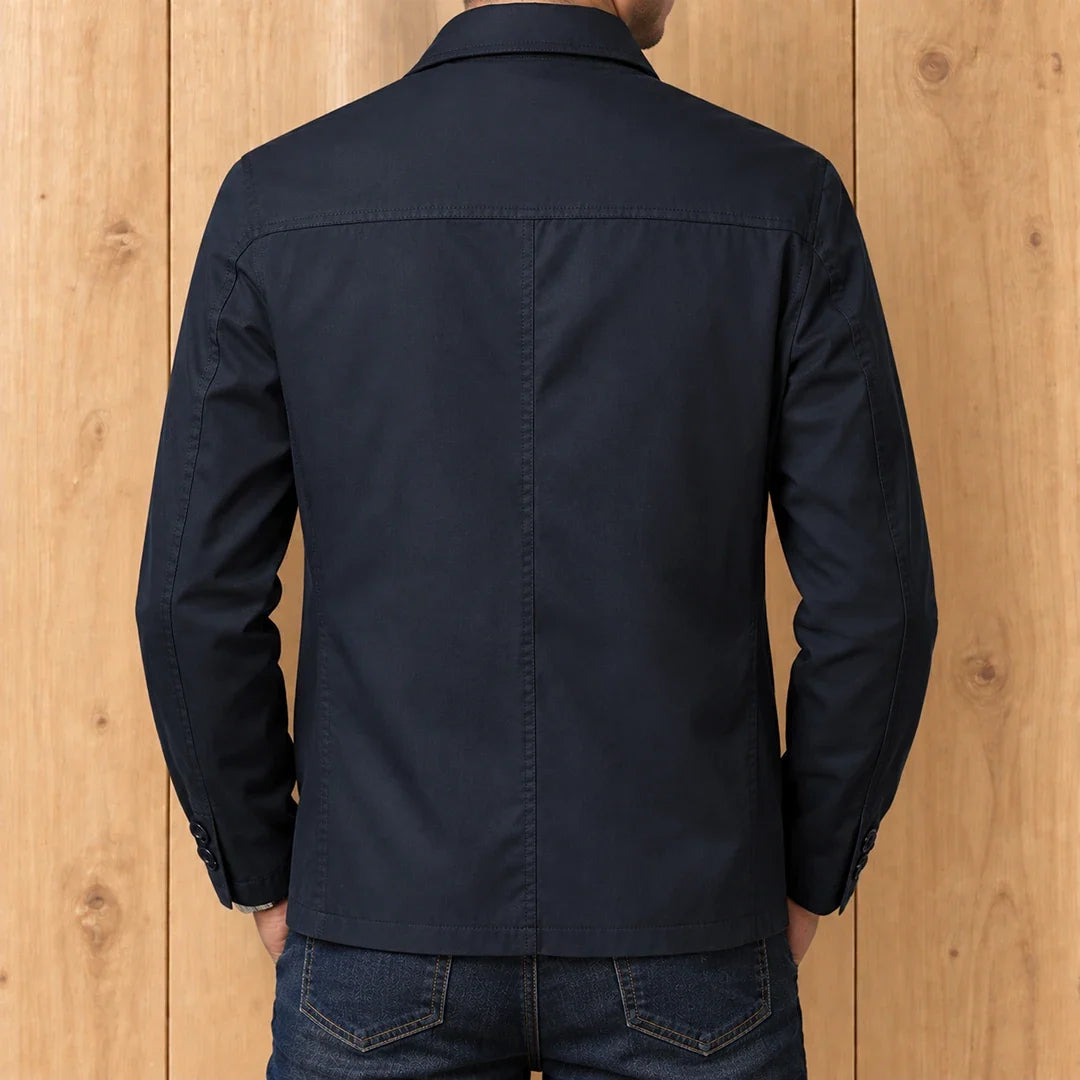 VESTE CASUAL À LA COUPE NETTE