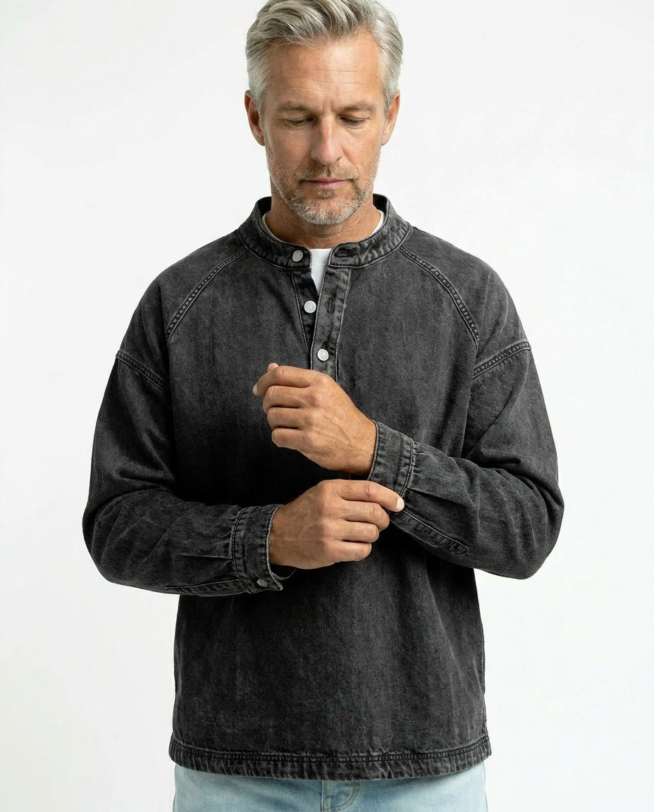 CHEMISE HENLEY VINTAGE
