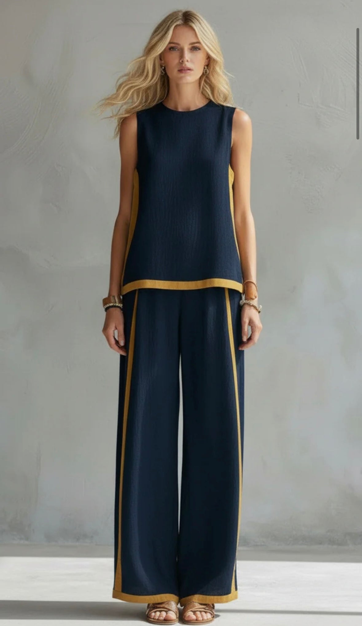 ENSEMBLE DEUX PIÈCES ÉLÉGANT LEYLA