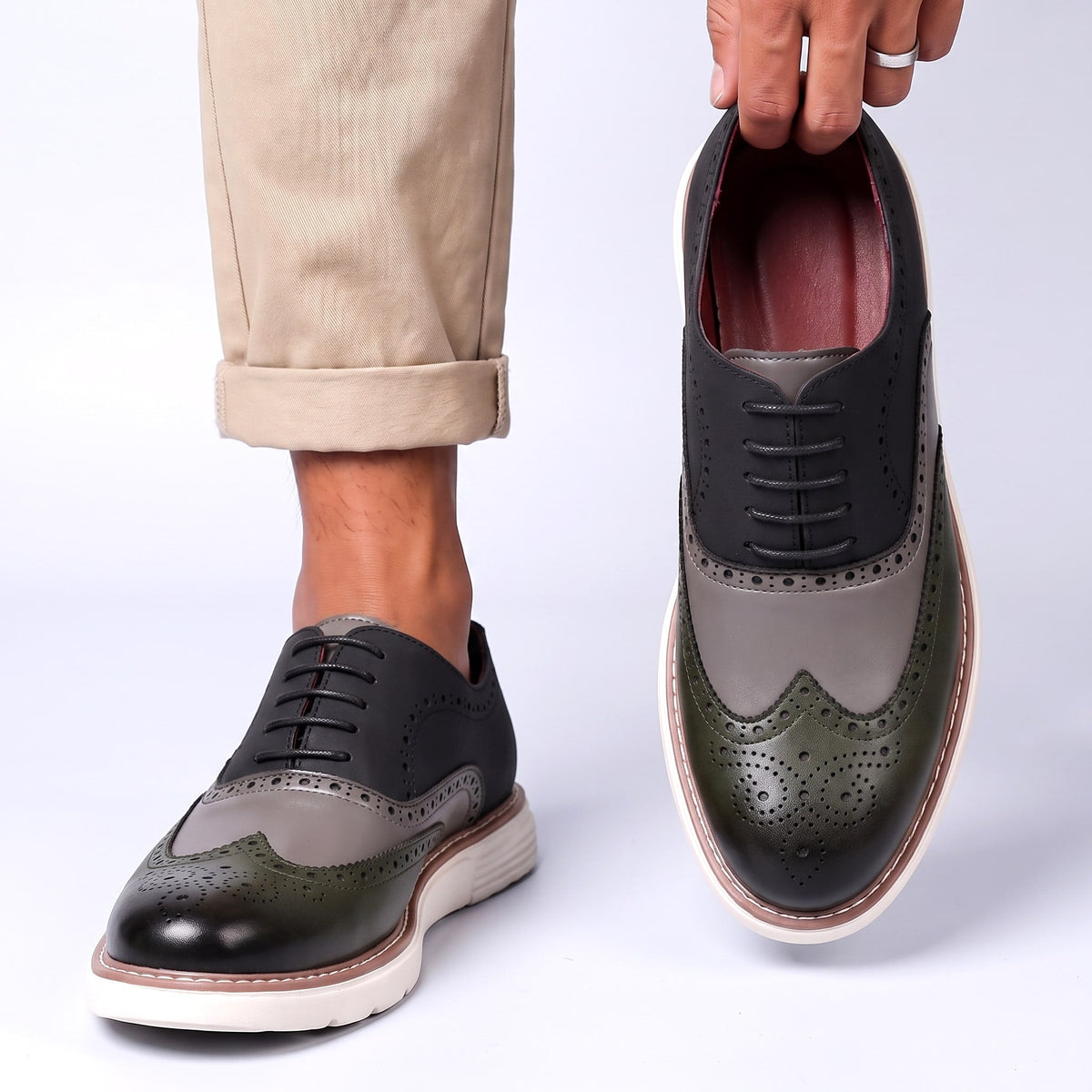 OXFORDS EN CUIR BERNARD