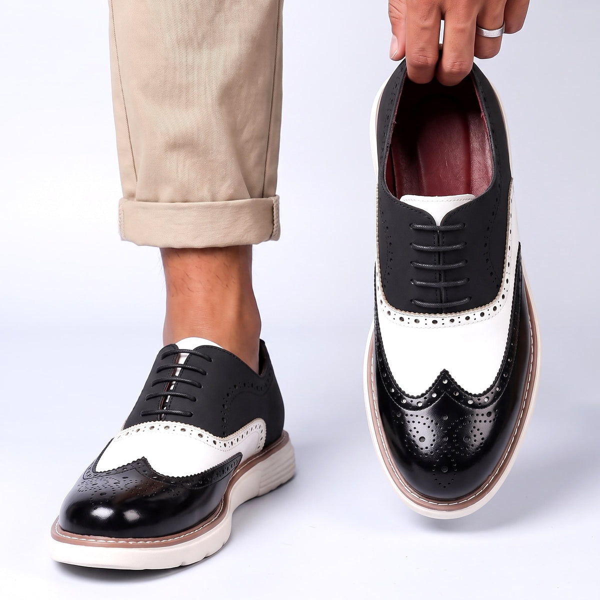 OXFORDS EN CUIR BERNARD