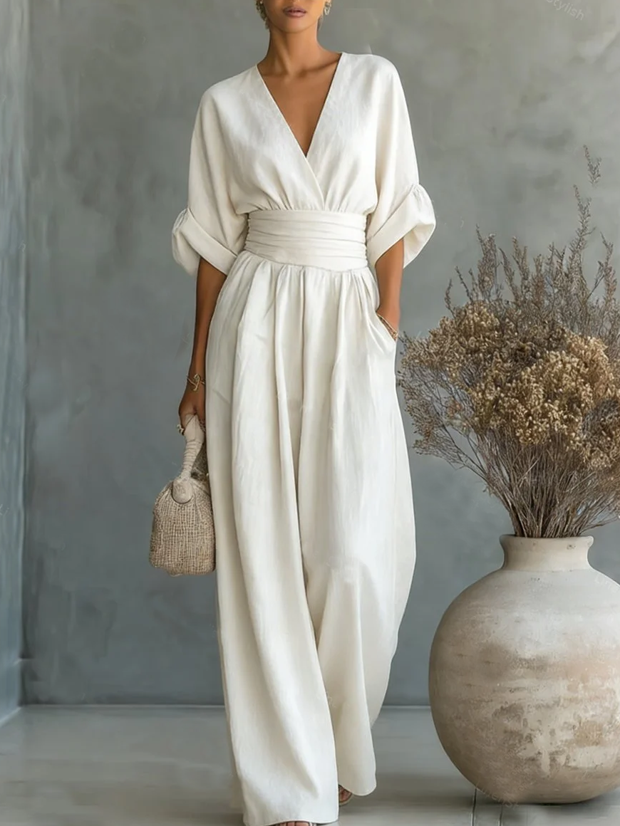 COMBINAISON ÉLÉGANTE TAILLE HAUTE