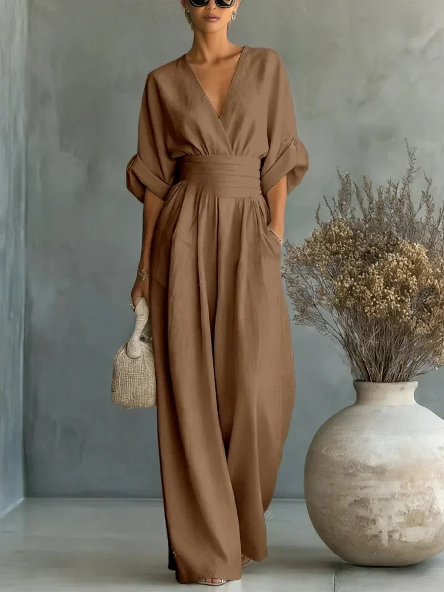 COMBINAISON ÉLÉGANTE TAILLE HAUTE