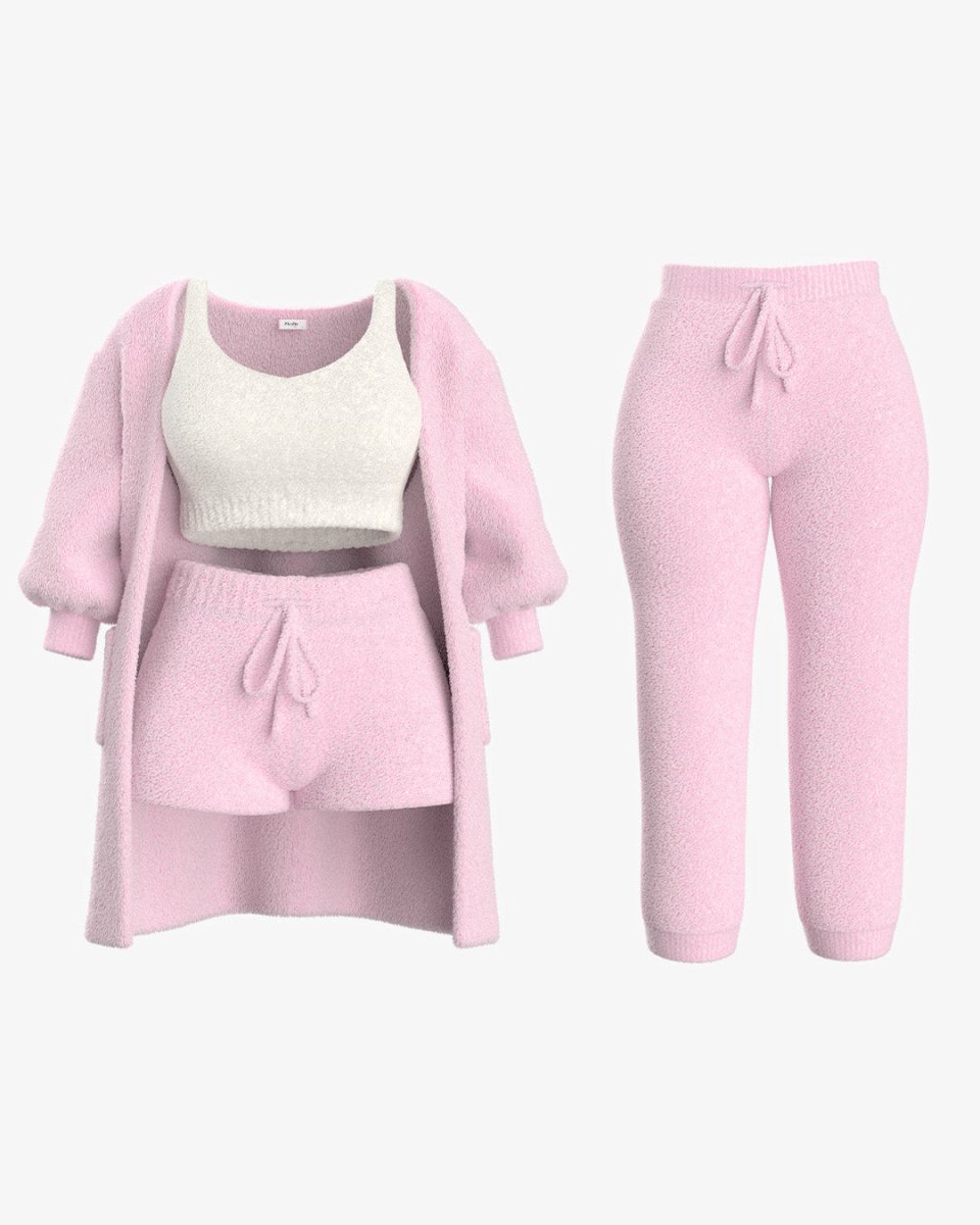 ENSEMBLE COCOONING EN MAILLE CONFORTABLE