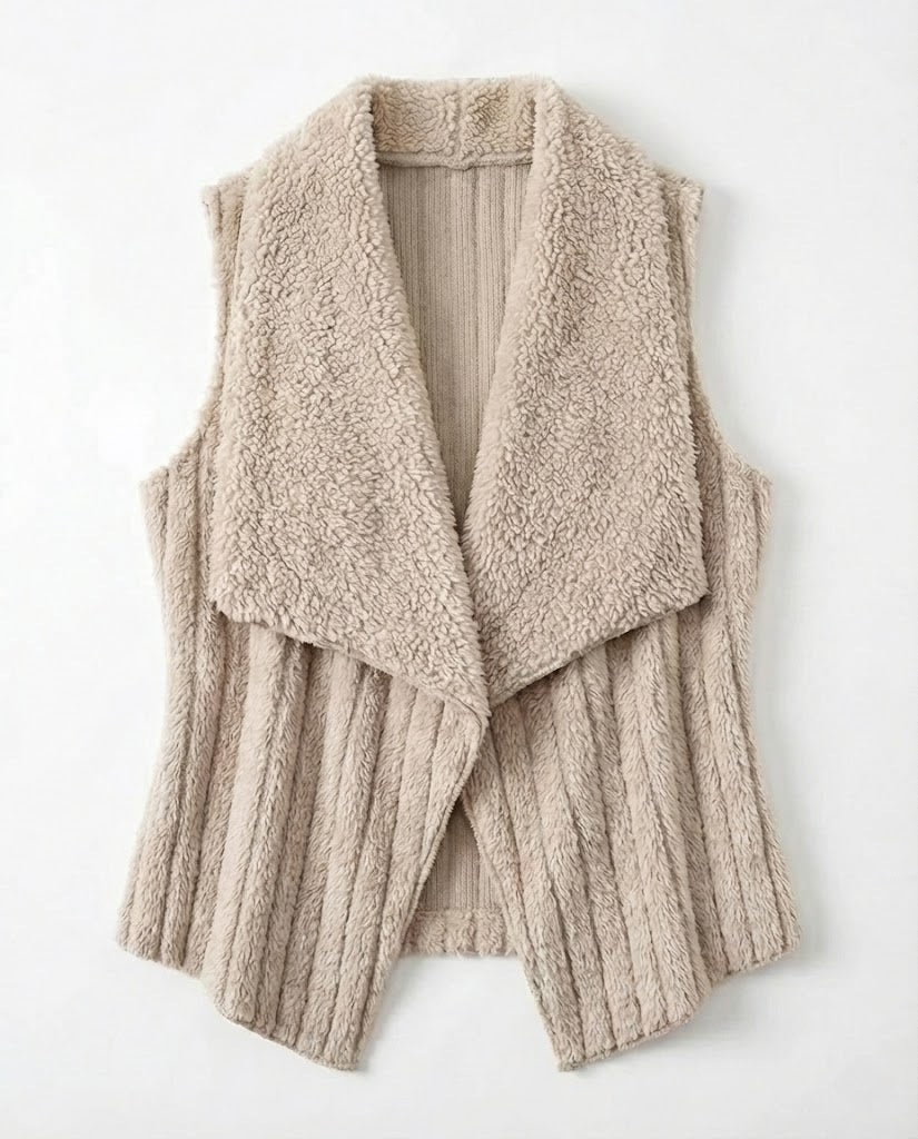 MANTEAU GILET OUVERT